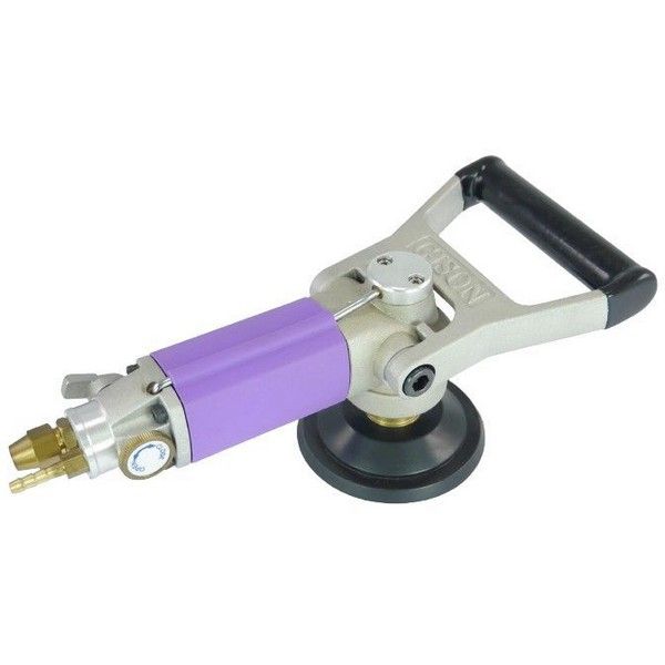 Air Wet Polisher,Sander for Stone (3600rpm, Rear Exhaust, ONOFF Switch